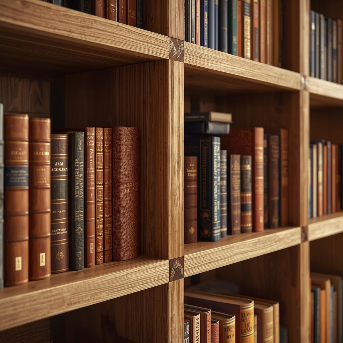 Tranquility Bookshelf - Custom handmade furniture