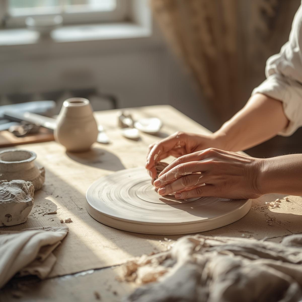 Mindful Pottery Workshop - Art for wellness
